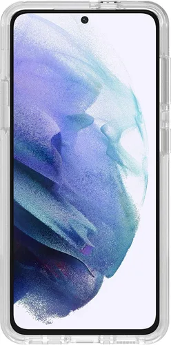 Miniatura 6 de OtterBox Para Samsung Galaxy S21 5G, elegante funda protectora transparente a prueba de caídas, serie Symmetry Clear, transparente, embalaje