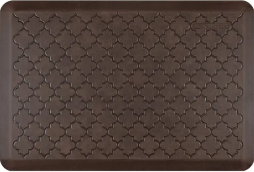 WellnessMats - Tapete de poliuretano antifatiga con diseño enrejado de 3/4 pulgadas, acolchado cómodo y apoyo para el hogar, cocina, garaje,