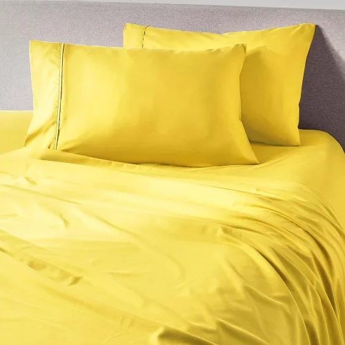 Miniatura 50 de PeachSkinSheets Juego de sábanas de berenjena, nivel de suavidad de 1500 hilos, sábanas refrescantes extra suaves para personas que duermen