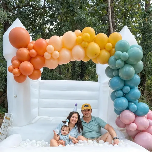 Miniatura 6 de Kit de arco de globos de baloncesto, kit de guirnalda de globos naranja y negro plateado con globos de estrella en explosión, kit de globos