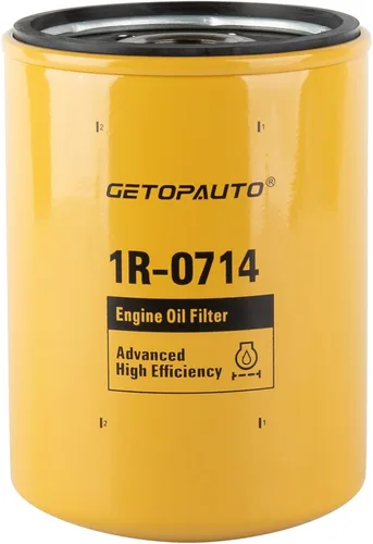 GETOPAUTO 1R-0714 Filtro de aceite para Caterpillar CAT 307C 306 308C 308D 305.5 4M40 E200B retroexcavadora 446B 446D 1R0714 8T6307 9Y0858 9N-6007