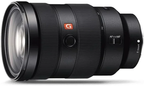 Sony SEL2470GM Lente de cámara con montura en E: FE 24-70 mm F2.8 G Master de fotograma completo, lente de zoom estándar