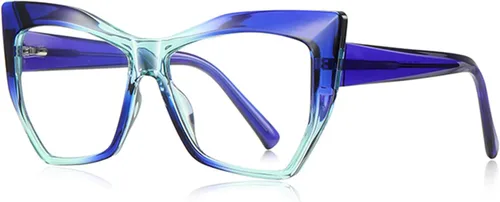 Miniatura 6 de Lentes de lectura para mujer, elegantes estilo Oprah, con bloqueo de luz azul y bisagra de resorte