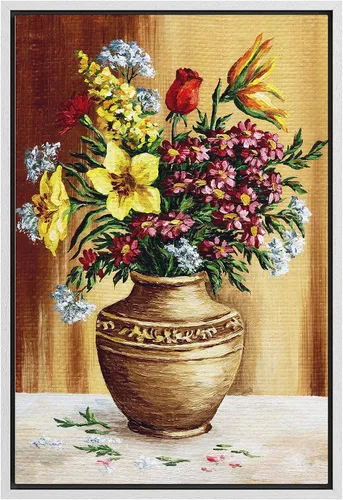 Miniatura 87 de SIGNFORD Lienzo impreso para pared, acuarela, floral, retro, abstracto, naturaleza, desierto, ilustraciones florales botánicas, arte moderno