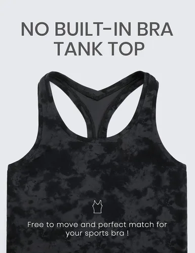 Miniatura 3 de CRZ YOGA - Camisetas sin mangas de entrenamiento para mujer, con espalda cruzada, brasier deportivo, para yoga, gimnasio