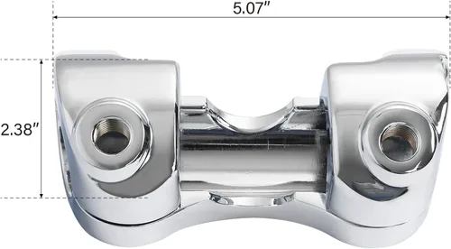 Miniatura 6 de TCT-MOTORPARTS Abrazadera superior elevadora de manillar de 1 1/4 pulgadas para Harley Road King FLHRXS 2017-2022 2021 Para barra de 1.25 pulgadas