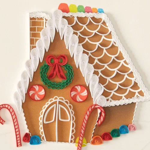 Miniatura 6 de NIQUEA.D, Tarjeta de Navidad de la casa de jengibre
