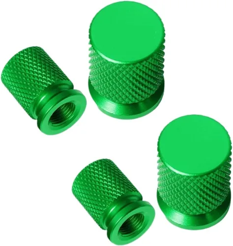 Miniatura 13 de 4PCS Car Wheel Tire Valve Caps Tyre Stem Covers Airdust Waterproof Compatible WithAuto Accessories(Army Green)