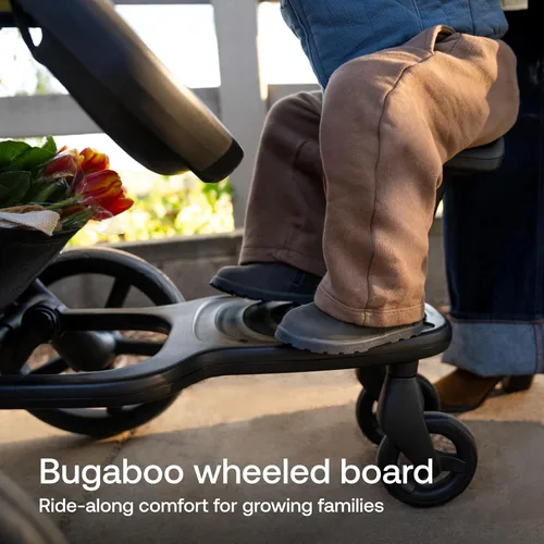 Miniatura 2 de Bugaboo Tabla con ruedas con asiento desmontable – Tabla de cochecito para niños pequeños compatible con todos los cochecitos Bugaboo – Tabla