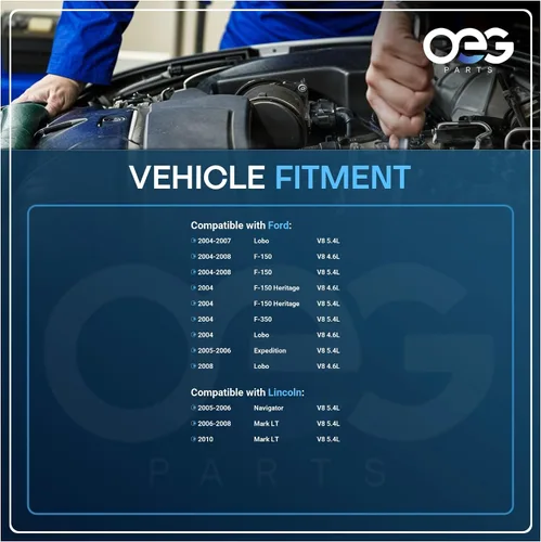 Miniatura 4 de OEG Parts Nuevo alternador compatible con Ford Lincoln F150 F250 F350 04-08 Mark LT 4.6 5.4 V8 2004 2005 2006 2007 2008 4L3U-10300-BA 4L3U-10300-BB