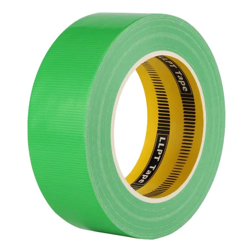 Miniatura 12 de LLPT Cinta adhesiva de grado prémium de 1.6 pulgadas x 108 pies x 11 mil, fácil de rasgar, sin residuos, fuerte adhesivo, color negro (DT401)