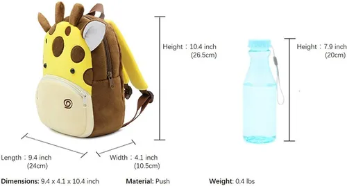 Miniatura 6 de Zoo - Mochilas de peluche para niños y niñas