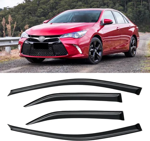 Miniatura 32 de Visera de ventana para Honda Civic 2022-2025, protectores de lluvia de canal exterior, escudos, deflector de ventilación, sombra, viento, humo