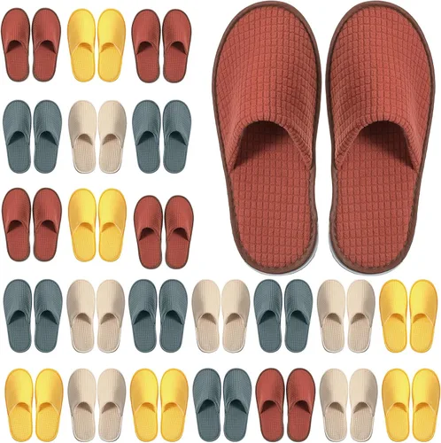 Miniatura 13 de Geyoga Pantuflas de casa antideslizantes suaves para mujer