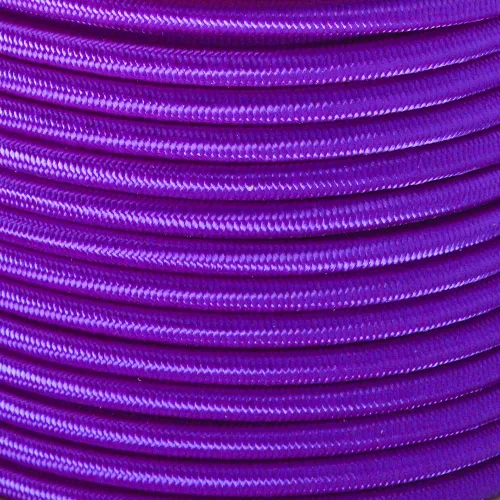 Paracord Planet Cuerda elástica de 1/4 pulgadas para manualidades con varios colores – Elige entre 10, 25, 50 y 100 pies, fabricada en Estados