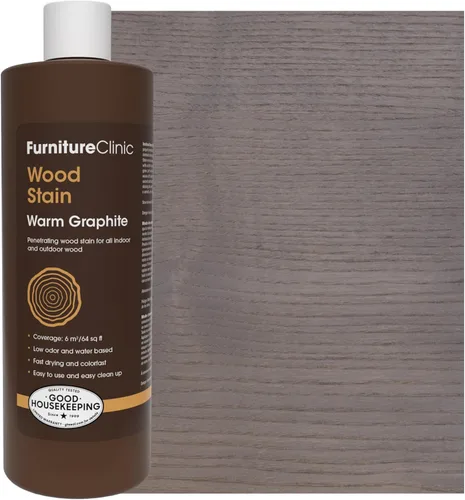 Miniatura 37 de Furniture Clinic - Tinte para madera de base acuosa Palisandro Secado rápido, bajo olor y no tóxico para muebles de interior y exterior y más
