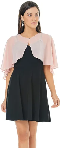 Miniatura 4 de Chales de encaje de gasa suave para vestido de noche, boda, capa para mujer