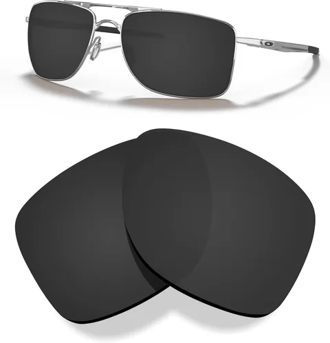 Miniatura 2 de Lentes de repuesto polarizadas prémium de 0.059 in para gafas de sol Oakley Gauge 8 L OO4124-xx (2.441 in) - Multiopciones