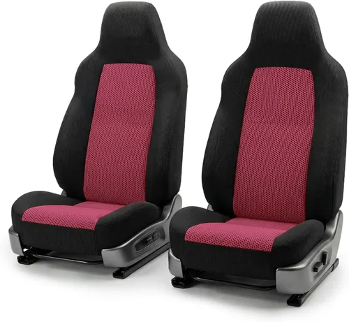 Miniatura 28 de FH Group Fundas de asientos delanteros automotrices para SUV, camiones, sedán y más – Ajuste universal delantero de respaldo alto y diseño de banco