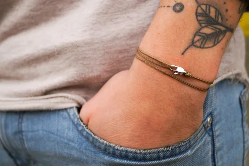 Miniatura 21 de Made by Nami Nautical Rope Bracelet for Men Waterproof & Adjustable Wrap String Bracelets with Snap Hook Gift for Him