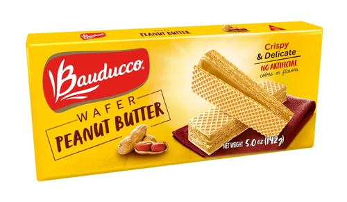 Miniatura 9 de Bauducco Galletas de oblea de chocolate y vainilla - Galletas de oblea prácticas de una sola porción con 3 capas de crema - Delicioso aperitivo