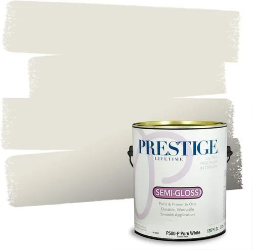 Miniatura 91 de Prestige Paints - 2 en 1, pintura base y pintura de exterior, P500-N-SW7020 SW6991-PCM