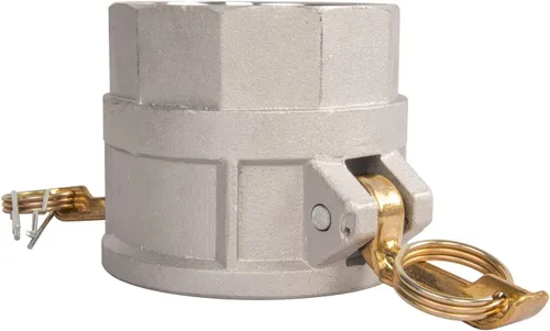 Miniatura 5 de 2 piezas de accesorios de bloqueo de leva fundida por gravedad de aluminio (3 pulgadas parte D) de manguera de leva y ranura, acoplador hembra X