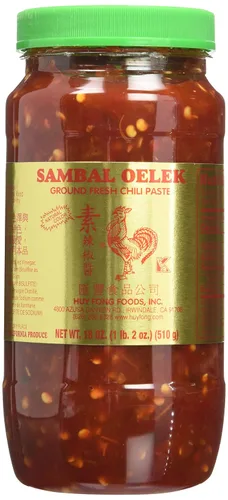 Miniatura 5 de Huy Fong Sambal Oelek, 8.5 libras, chile, 136 onzas