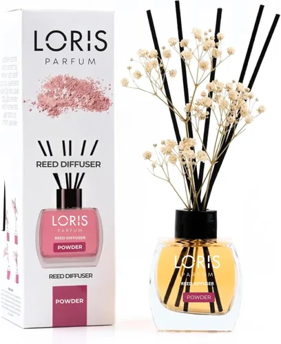 Miniatura 23 de Loris Juego de difusor de varillas de ángel con flores secas, difusor de varillas para el hogar con varillas, difusor de baño y aroma de habitación