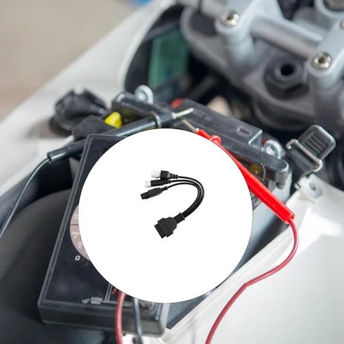 Miniatura 2 de Cable de adaptadores de motocicleta 16Pin hembra a 3 4 6pin macho OBDII herramienta de diagnóstico de motocicletas Cable de diagnóstico