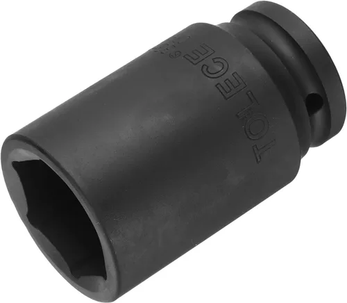 Miniatura 22 de uxcell 3/4-Inch Drive 0.827 in 12-Point Deep Impact Socket, CR-MO Steel 3.071 in Longitud, Tamaños métricos