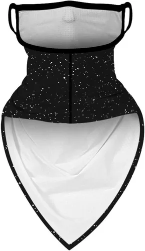 Miniatura 4 de YAYOUREL Polaina para el cuello, bandanas para hombres y mujeres, cubierta de bufanda para la cara con rayos UV, con agujero para las orejas