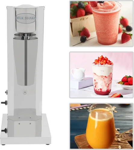 Miniatura 8 de Mezclador de leche de 110 V, 180 W, 22.0 fl oz, mezclador de soporte, mezclador de cóctel, mezclador de bebidas eléctricas, 18000RMP, máquina