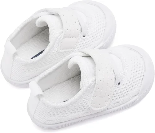 Miniatura 67 de BMCiTYBM Zapatos de bebé para niños pequeños, zapatillas de malla transpirable antideslizantes