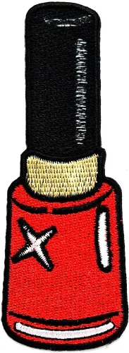 Miniatura 3 de Tijeras plateadas para peluquero peluquero cortar el pelo de dibujos animados pegatinas parches apliques bordado plancha en la insignia DIY