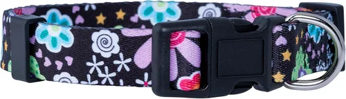 Native Pup Collar de flores para perro, ajustable, pequeño, mediano y grande, linda chica para verano, primavera, bonito accesorio esencial para