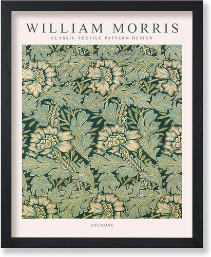 Miniatura 25 de Poster Master Póster vintage de William Morris, estampado de patrón retro de Santiago, arte de flores, arte de patrón textil, regalo para hombres