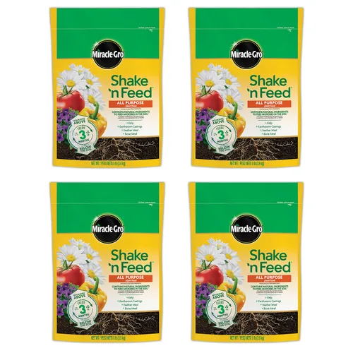 Miniatura 9 de Miracle-Gro Shake 'N Feed - Alimento vegetal multiusos, fertilizante para plantas, 1 libra (paquete de 6)