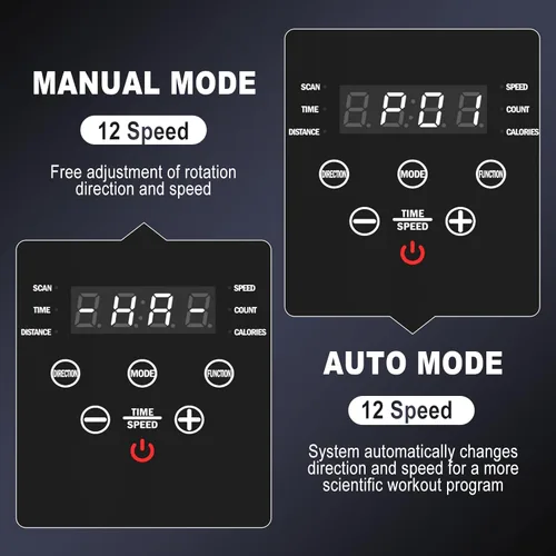 Miniatura 7 de HOTWAVE Máquina de ejercicios elíptica para el hogar con control remoto