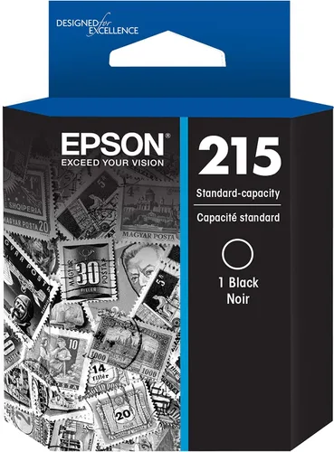 Miniatura 2 de Epson T215 - Tinta de capacidad estándar negro -Cartucho (T215120-S) para determinadas impresoras de fuerza laboral T215 -Cartucho tricolor