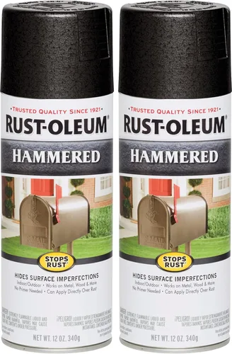 Miniatura 22 de Rust-Oleum 210849 - Pintura en aerosol martillada para prevención del óxido, 12 onzas, cobre