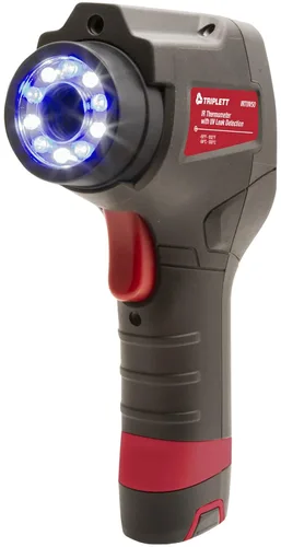 Miniatura 3 de Triplett IRTUV50 Termómetro IR sin contacto con detección de fugas UV, -4 a 752°F (-20 a 752.0 °F)