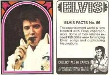 Miniatura 4 de 1978 Elvis Presley - Paquete de cartas coleccionables sin abrir