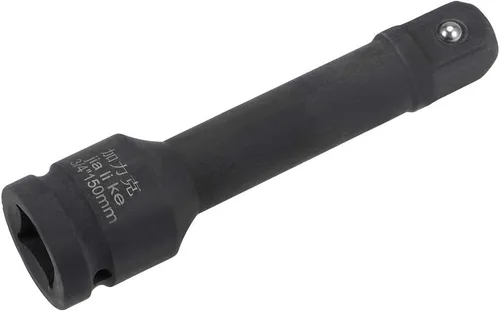 Miniatura 5 de uxcell Barra de extensión de impacto de 1 pulgada por 6 pulgadas para uso con llaves de impacto de aire, barras rompedoras, trinquetes, acero CR-MO