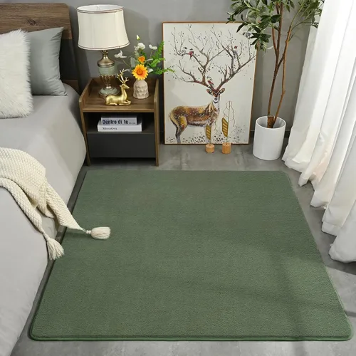 Miniatura 95 de Amearea Alfombras modernas para dormitorio, sala de estar, alfombra de espuma viscoelástica gruesa de 4 x 6 pies, alfombra de espuma viscoelástica