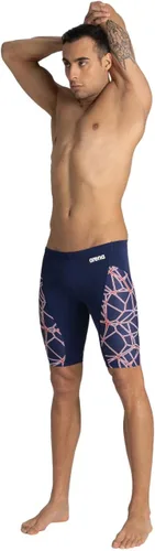 Miniatura 4 de Arena Men's Team Color Print Jammer Athletic Training Swimsuit Bathing Suit