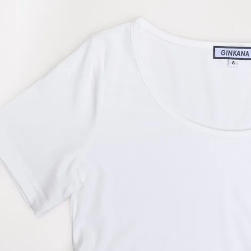 Miniatura 86 de GINKANA Blusas de maternidad de manga corta, diseño floral, fruncido, casual, para mamá, para embarazo
