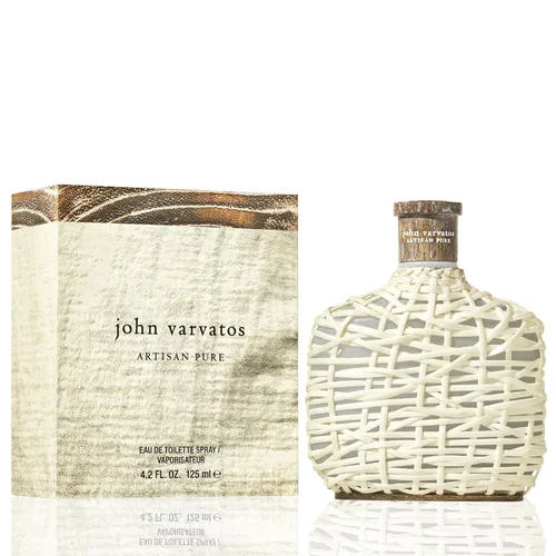 John Varvatos Men's Cologne, Artisan Pure Eau de Toilette EDT Spray, Citrus Woody Scent with Notes of Petitgrain, Orris Absolute & Mexican Primavera