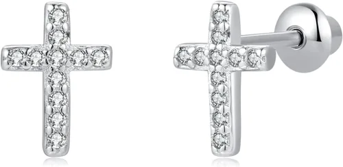 Lindos aretes de mariposa con diseño de mariquita, unicornio, tortuga, ángel, flamenco, para niñas y mujeres, aretes hipoalergénicos de plata de ley