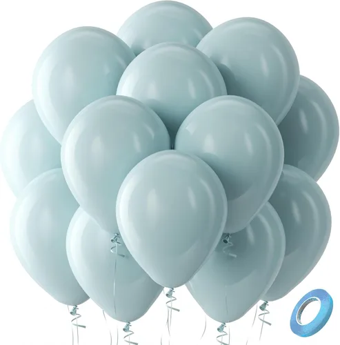Miniatura 63 de Bezente - Globos de 12 pulgadas de látex con confeti para bodas, graduaciones, despedidas de soltera y cumpleaños, aptos para helio, dorado, 60